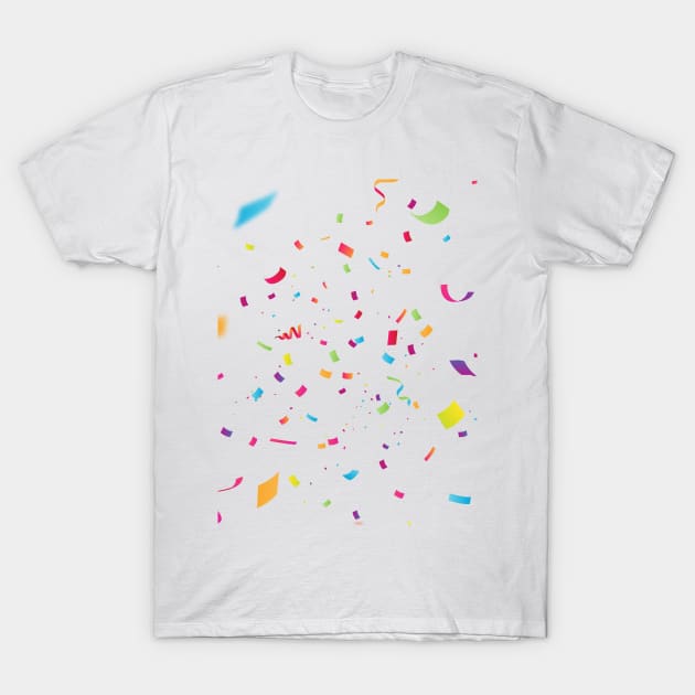 Colourful texture T-Shirt by Rose International
